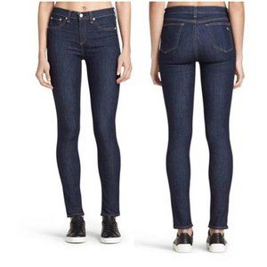 Rag & Bone cate mid rise skinny jeans dark wash in harrow size 30 w1502k520